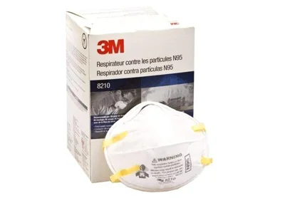 Image: 3M 8210 N95 Particulate Respirator Mask (by rocky shop)