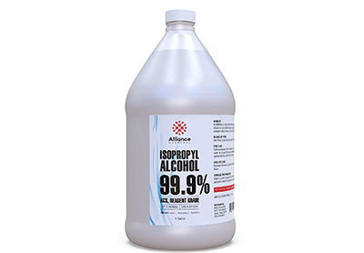 Image: 99% Isopropyl Alcohol (by Alliance Chemical)