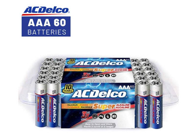 Image: ACDelco AAA Alkaline Batteries (by Powermax USA)