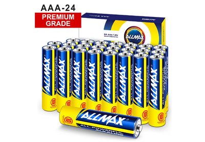 Image: ALLMAX All-Powerful Premium Grade AAA Alkaline Batteries (by ALLMAX BATTERY)