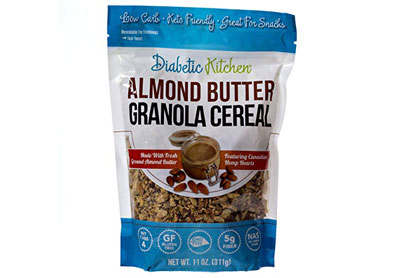 Image: Almond Butter Granola Cereal (by Diabetic Kitchen)