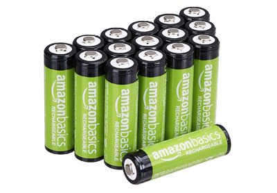 Image: AmazonBasics AA Rechargeable Batteries (by AmazonBasics)