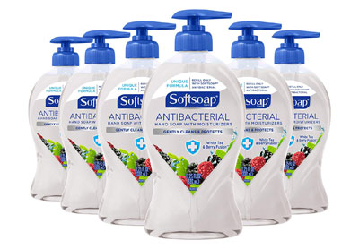 Image: Antibacterial Liquid Hand Soap With Moisturizers (by Softsoap)
