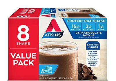 Image: Atkins Ready to Drink Protein-Rich Shake, Dark Chocolate Royale