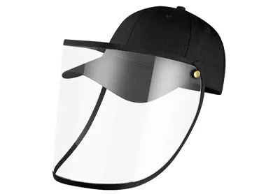 Image: Baseball Cap with Detachable Protective Shield (by LSLYA)