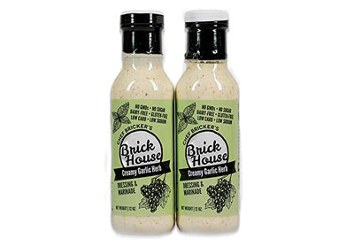 Image: Brick House: Creamy Garlic Herb low carb salad dressing and marinade