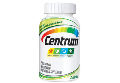 Image: Centrum Multivitamin Supplement Tablet (200 tablets) (by Centrum)