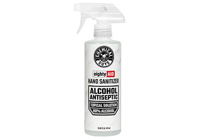Image: Chemical Guys eighty AID Hand Sanitizer Spray HYG10016 (by Chemical Guys)