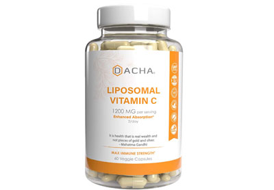 Image: DACHA Liposomal Vitamin C 1200mg (60 capsules) (by DACHA)
