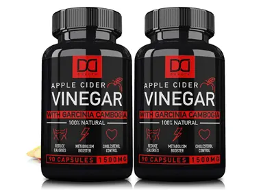Image: DAKOTA Apple Cider Vinegar Capsules for Immune Support Detox Cleanse (by Mix Rx)