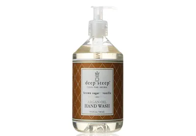 Image: Deep Steep Brown Sugar & Vanilla with Argan Oil hand soap (by Deep Steep)