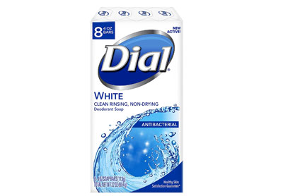 Image: Dial Antibacterial White Deodorant Soap (by Dial)