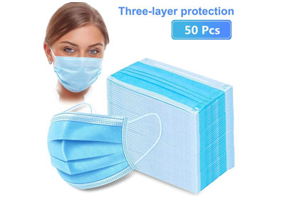 Image: Disposable 3-Layer Surgical Masks (by Burlway)
