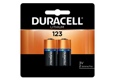 Image: Duracell 123 3V Lithium Battery (by Duracell)