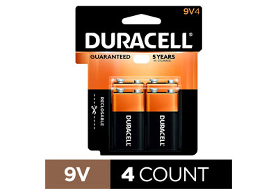 Image: Duracell CopperTop 9V Alkaline Batteries (by Duracell)
