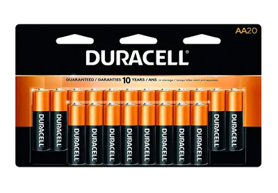 Image: Duracell CopperTop AA Alkaline Batteries (by Duracell)