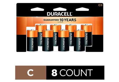 Image: Duracell CopperTop Alkaline C Batteries (by Duracell)