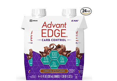 Image: EAS AdvantEDGE Carb Control Protein Shake Chocolate Fudge
