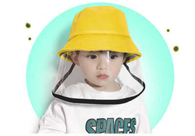 Image: EXTSUD Kids Dust-Proof Sun Hat With Face Shield (by EXTSUD)