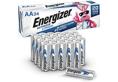 Image: Energizer AA Ultimate Lithium Batteries (by Energizer)