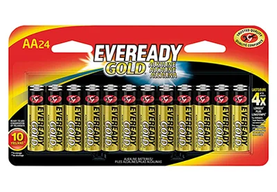 Image: Eveready Gold Alkaline AA Batteries (by Eveready)
