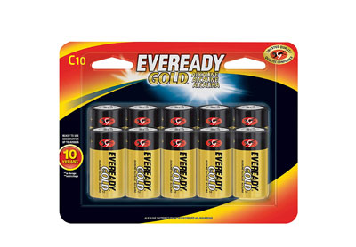 Image: Eveready Gold Alkaline C Cell Batteries (by Eveready)