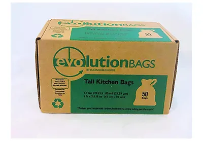 Image: Evolution 13 Gallon Tall Kitchen Trash Bags (by Evolution Trash Bags)