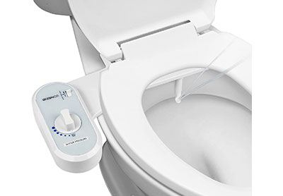 Image: Greenco Fresh Water Spray Bidet Toilet Seat Attachment (by Greenco)