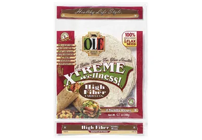 Image: High Fiber Low Carb Wraps (by Ole Xtreme Wellness)