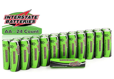 Image: Interstate Batteries Workaholic AA Alkaline Batteries (by Interstate Batteries)