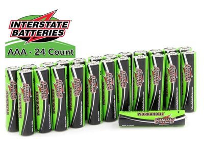 Image: Interstate Batteries Workaholic AAA Alkaline Batteries (by Interstate Batteries)