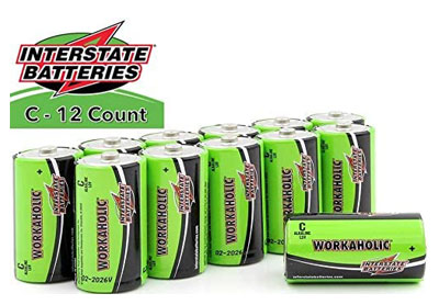 Image: Interstate Batteries Workaholic C Alkaline Batteries (by Interstate Batteries)