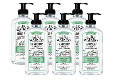 Image: JR Watkins Vanilla Mint Scented Gel Hand Soap (by J.R. Watkins)
