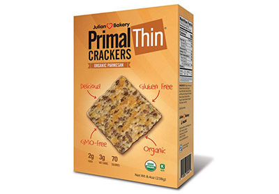 Image: Julian Bakery: Low Carb Organic Parmesan Primal Thin Crackers