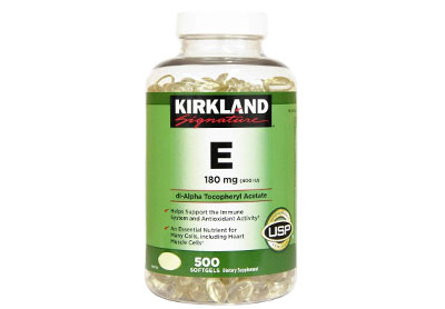 Image: Kirkland Signature Vitamin E (by Kirkland Signature)
