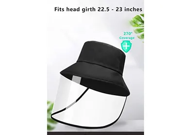 Image: LAIRIES Unisex Adult & Kids Protective Fisherman Cap Sun Hat with Clear Windproof Face Shield (by LAIRIES)