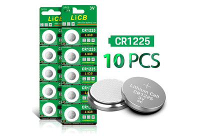 Image: LiCB CR1225 3V Lithium Button Battery (by LiCB)