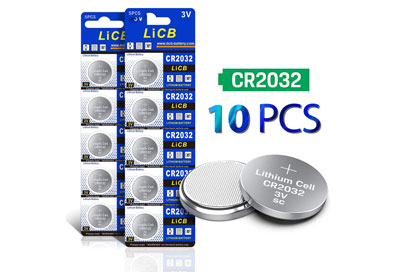 Image: LiCB CR2032 3V Lithium Button Battery (by LiCB)