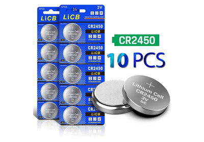 Image: LiCB CR2450 3V Lithium Button Battery (by LiCB)