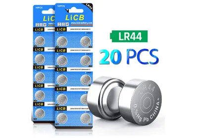 Image: LiCB LR44 303 357 SR44 AG13 Button Cell Batteries (by LiCB)