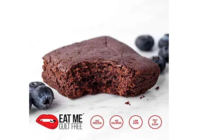 Image: Low Carb Brownie Blueberry High Protein (by Eat Me Guilt Free)