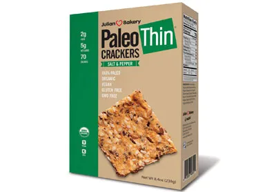 Image: Low Carb Paleo Thin Crackers (by Julian Bakery)