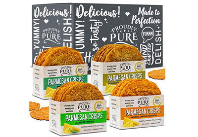 Image: Low Carb Parmesan Cheese Crisps (by Proudly Pure)
