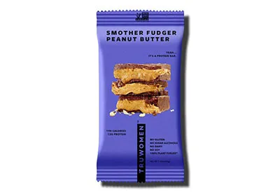 Image: Low Carb Smother Fudger Peanut Butter Protein Bars (by TRUWOMEN)