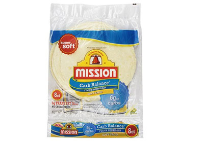 Image: Low Carb Soft Taco Flour Tortillas (by Mission)