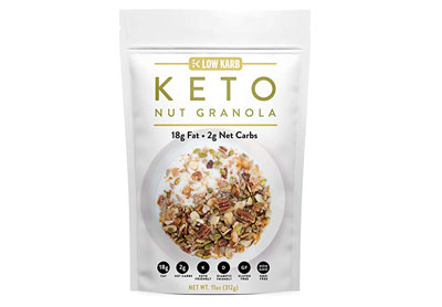 Image: Low Karb: Keto Nut Granola Healthy Breakfast Cereal