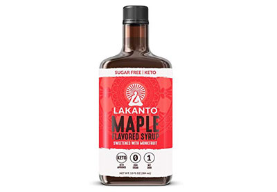 Image: Maple Flavored Sugar-Free Syrup (by Lakanto)