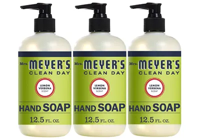 Image: Mrs. Meyer's Clean Day Lemon Verbena Scent Liquid Hand Soap (by Mrs. Meyer's)