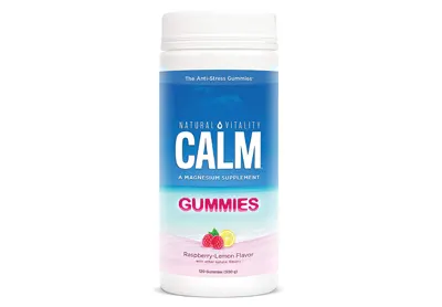 Image: Natural Vitality Calm Magnesium Dietary Supplement Gummies (by Natural Vitality)
