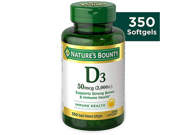 Image: Nature's Bounty Vitamin D3 (by Nature's Bounty)